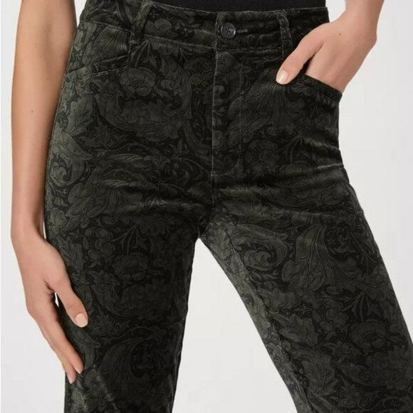 Morris & Co. X PAIGE Velvet Chelsea Blazer (xs) and Naomi Straight Pant (2) set - Picture 4 of 10